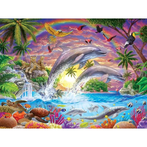 Multicolored World Embroidery 5D DIY Diamond Painting VM90741