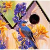 2019 New Hot Sale Canvas Blue Bird 5d Diy Diamond Painting Kits UK VM89378